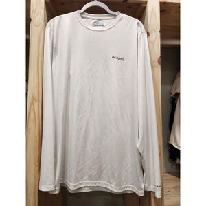 Columbia Performance‎ Fishing Gear, American Flag Shirt, Omnishade, Size Large